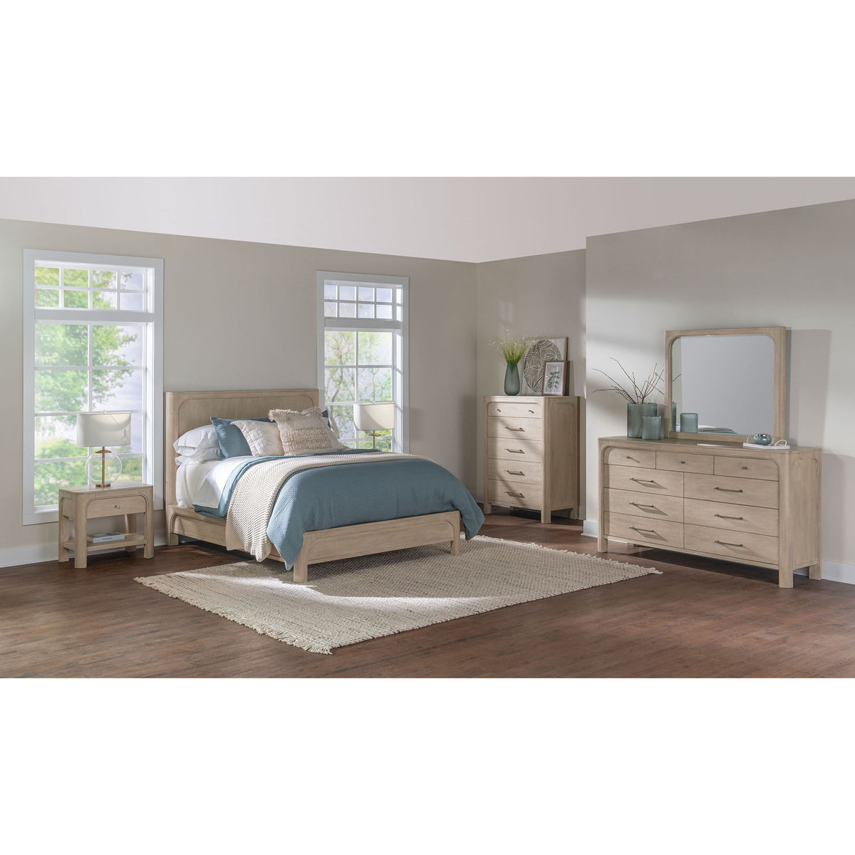 Flores - 5 Drawer Chest - Mango Color
