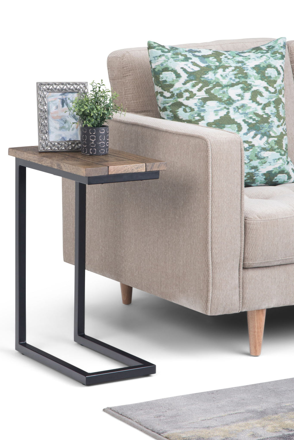 Skyler - C Side Table - Light Brown