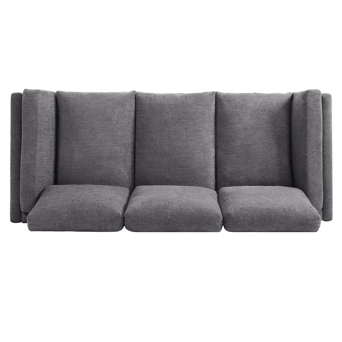 3 Seater Sofa With Dual Layer Seat Cushions