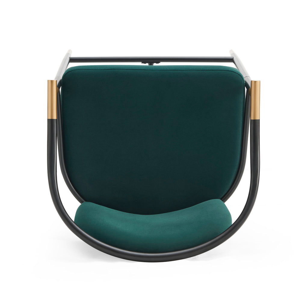 Contemporary Upholstered Counter Stool Set With Metal Frame