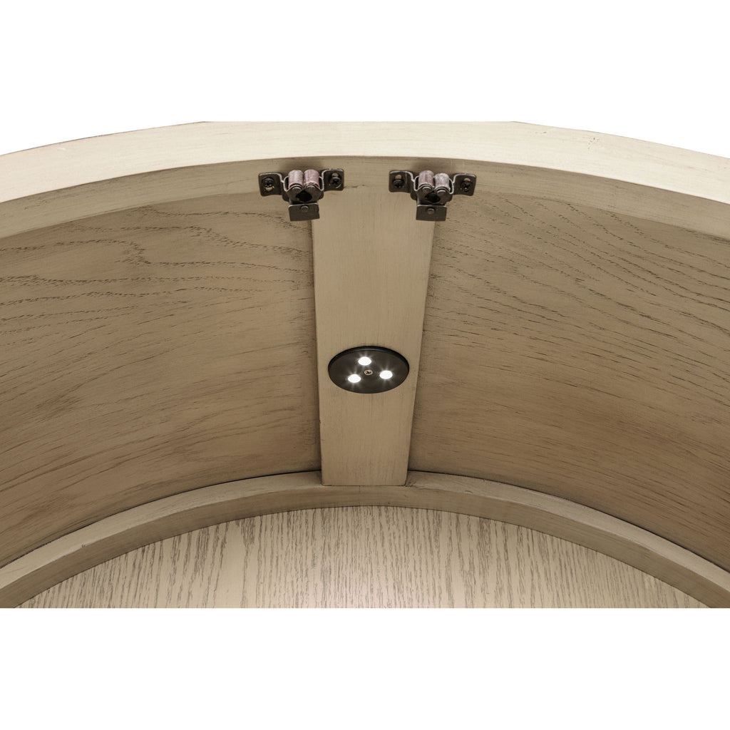 Kimpton - 4 Door Dining Display Cabinet - Beige