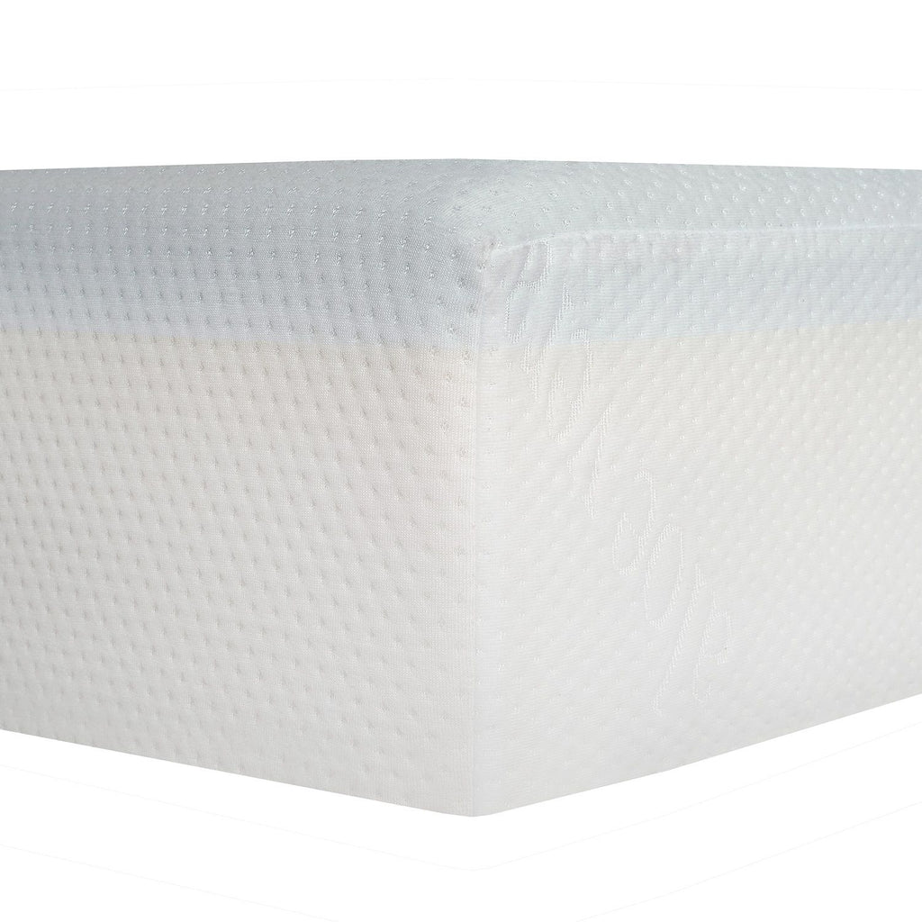 6" Firm Gel Memory Foam Mattress In A Box, Soft Double Layered Mattress Bed - White - Full