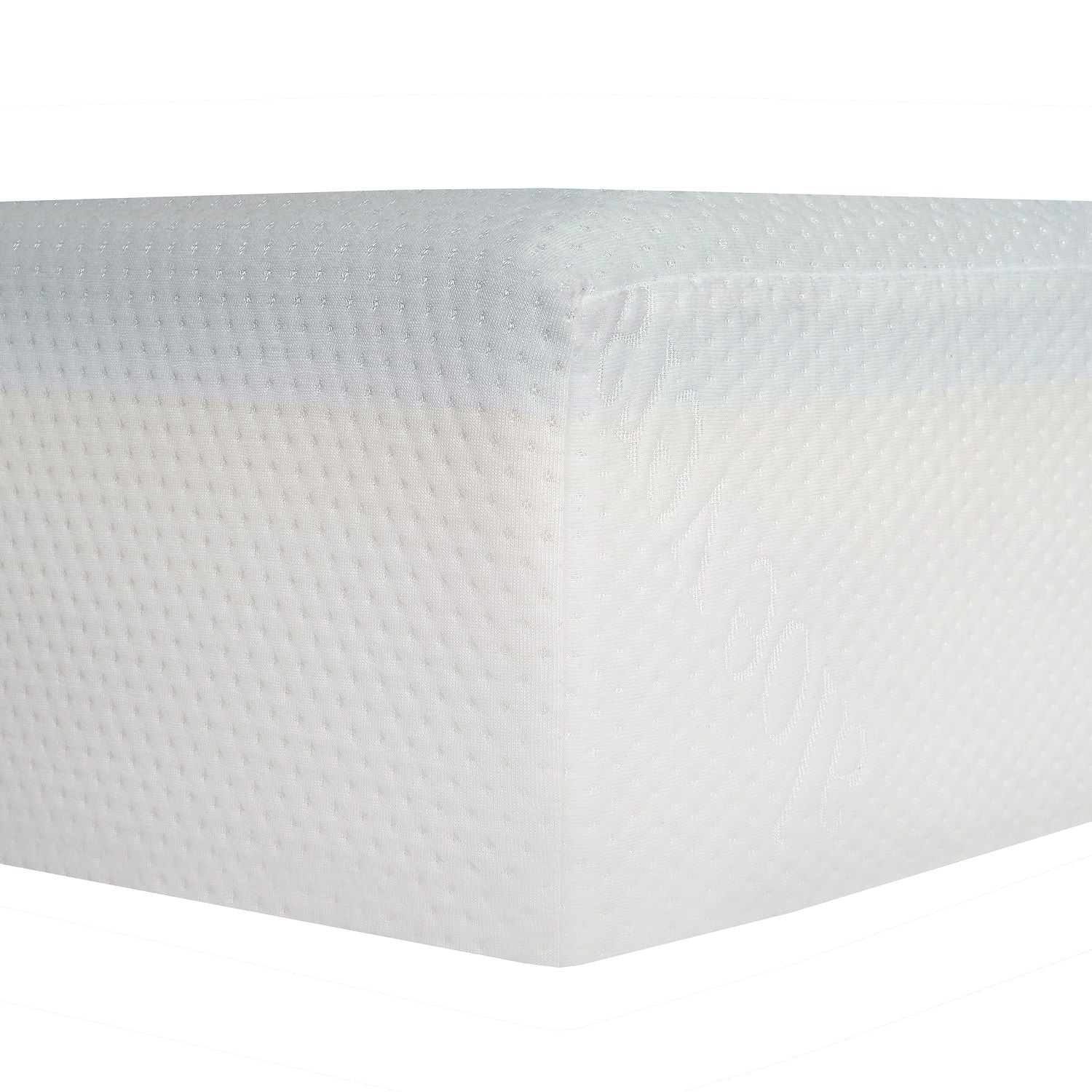 6" Firm Gel Memory Foam Mattress In A Box, Soft Double Layered Mattress Bed - White - Full