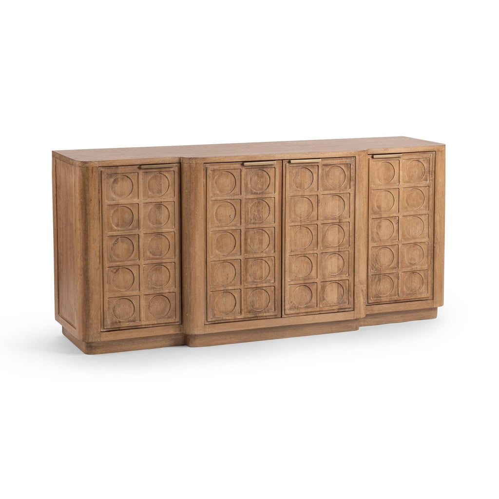 Cleveland - 4 Door Cabinet - Santy Taupe