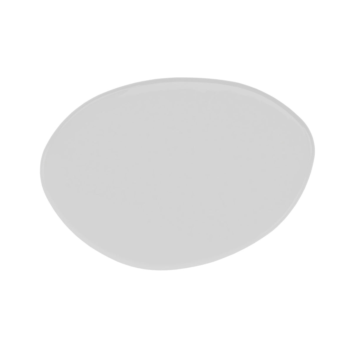 Cobblestone End Table - White