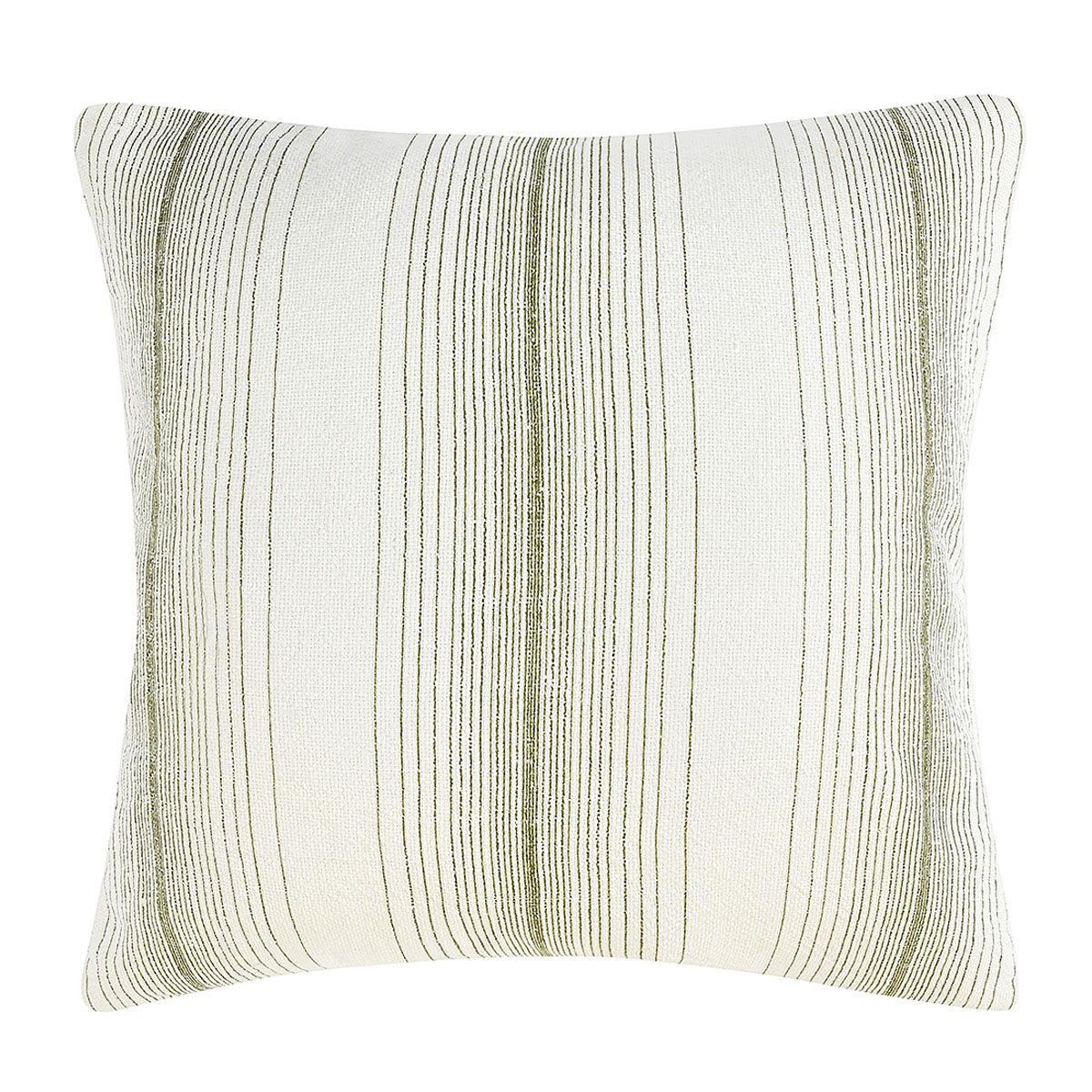 Stillness - 26" x 26" ST Theta Pillow - Wheat Green
