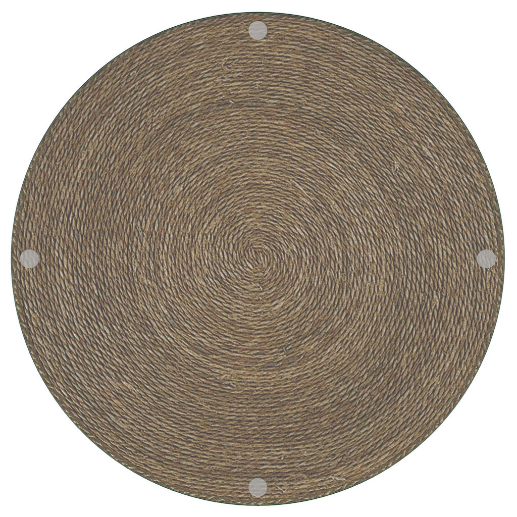 Burma - Round Side Table - Light Brown