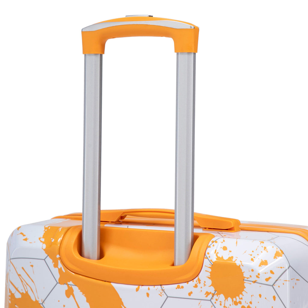 Luggage With Printed Pattern, Combination Lock