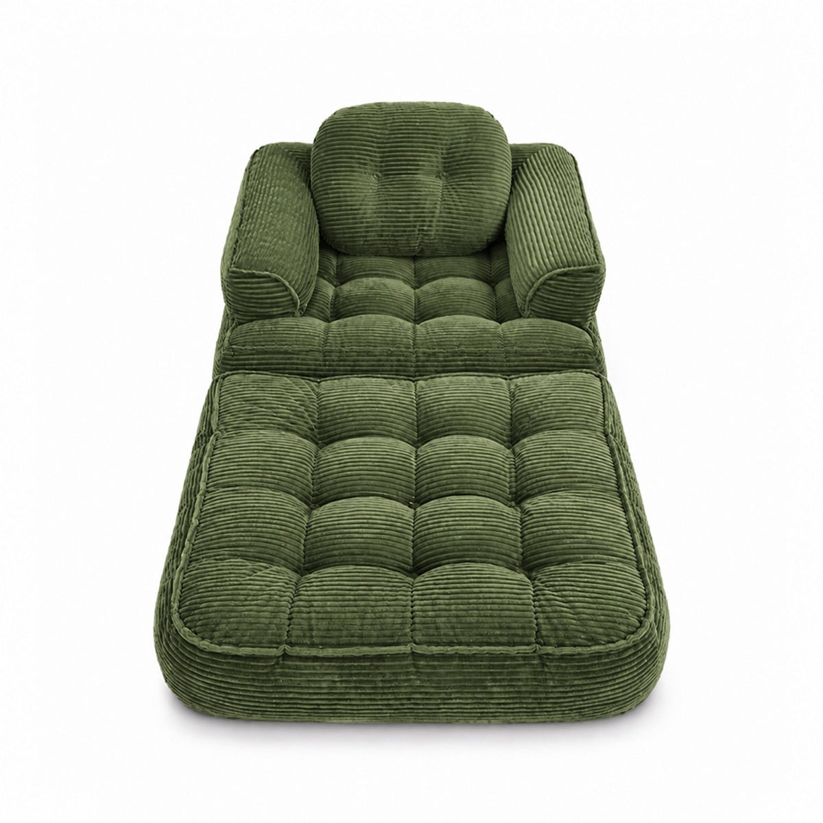 Convertible 2 In 1 Armrest Sofa For Bedroom