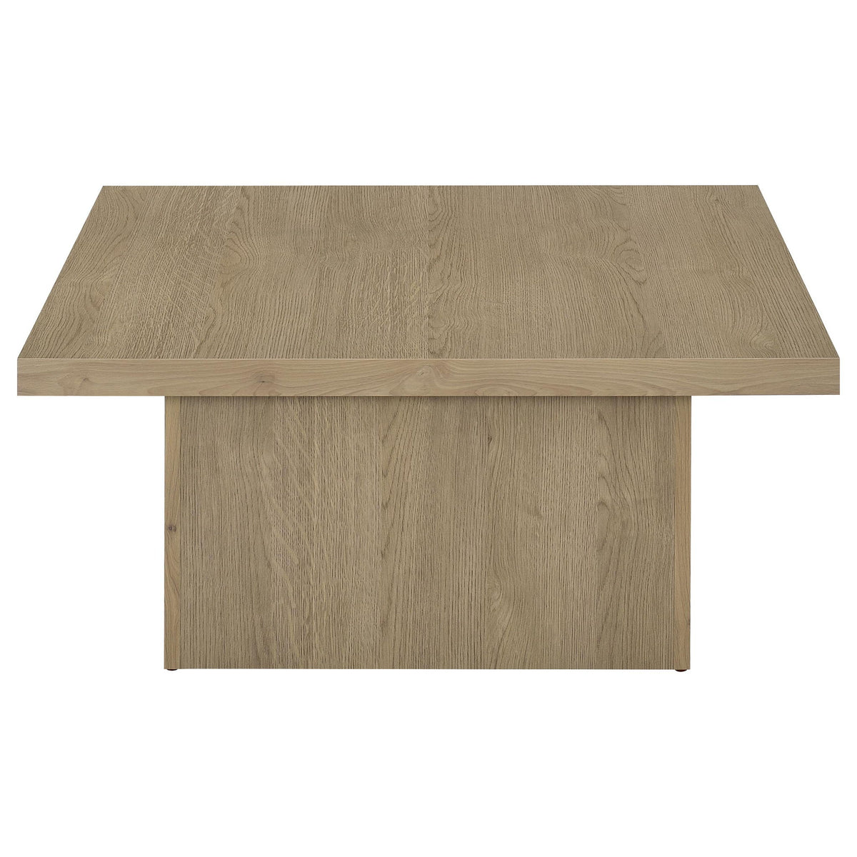 Eldridge - Coffee Table Set With Chunky Square Tops