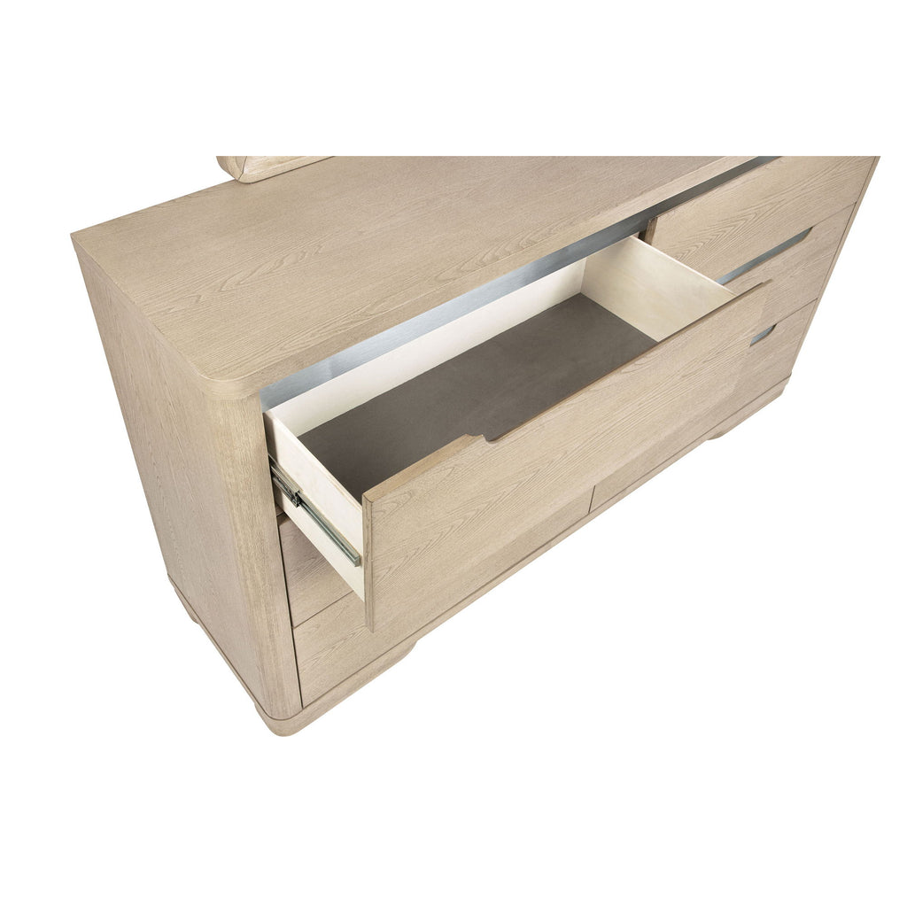 Mirador - 6 Drawer Bedroom Dresser - Natural