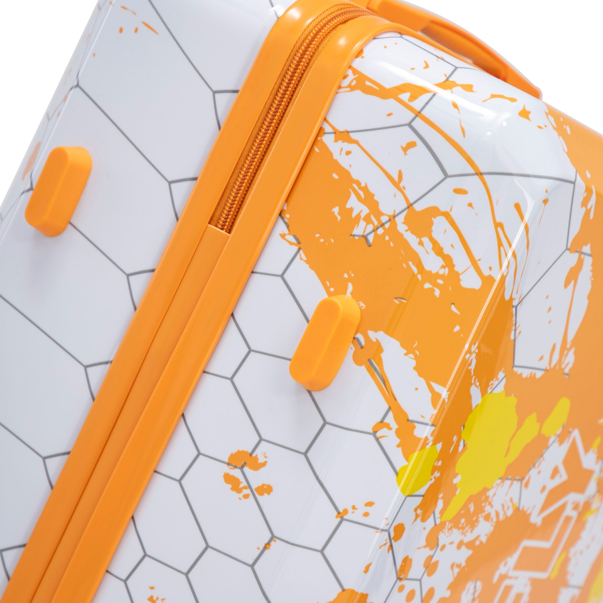 Luggage With Printed Pattern, Combination Lock