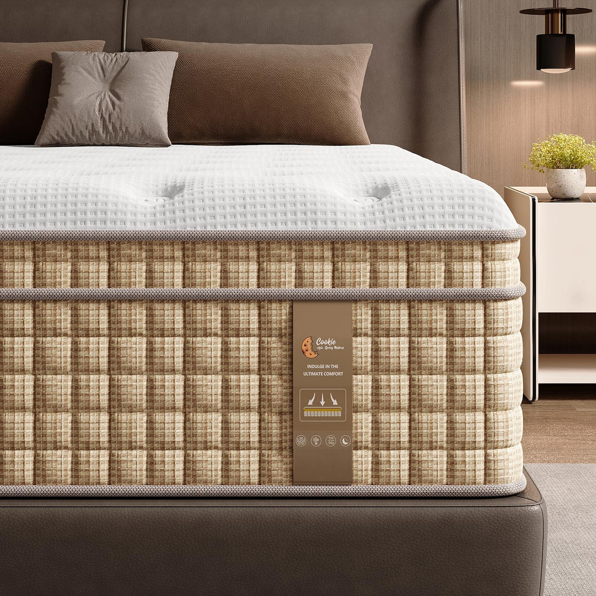 14" Hybrid Mattress With Innerspring & Gel Memory Foam