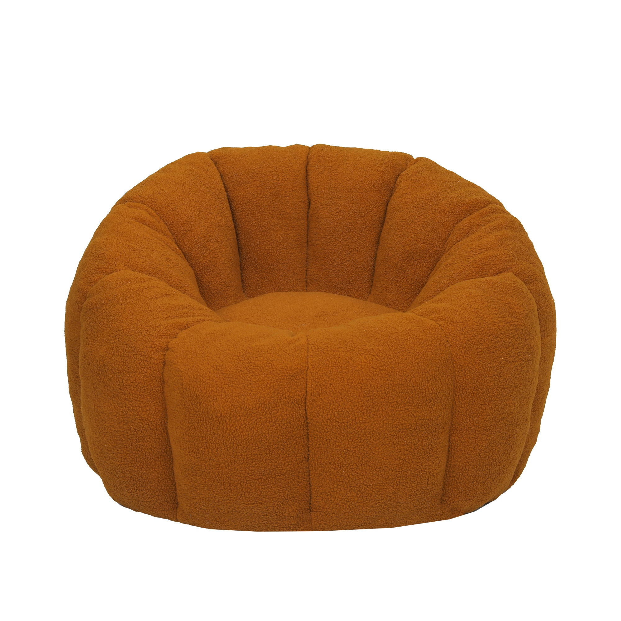 Bean Bag Chair, Lazy Sofa For Living Room - Orange