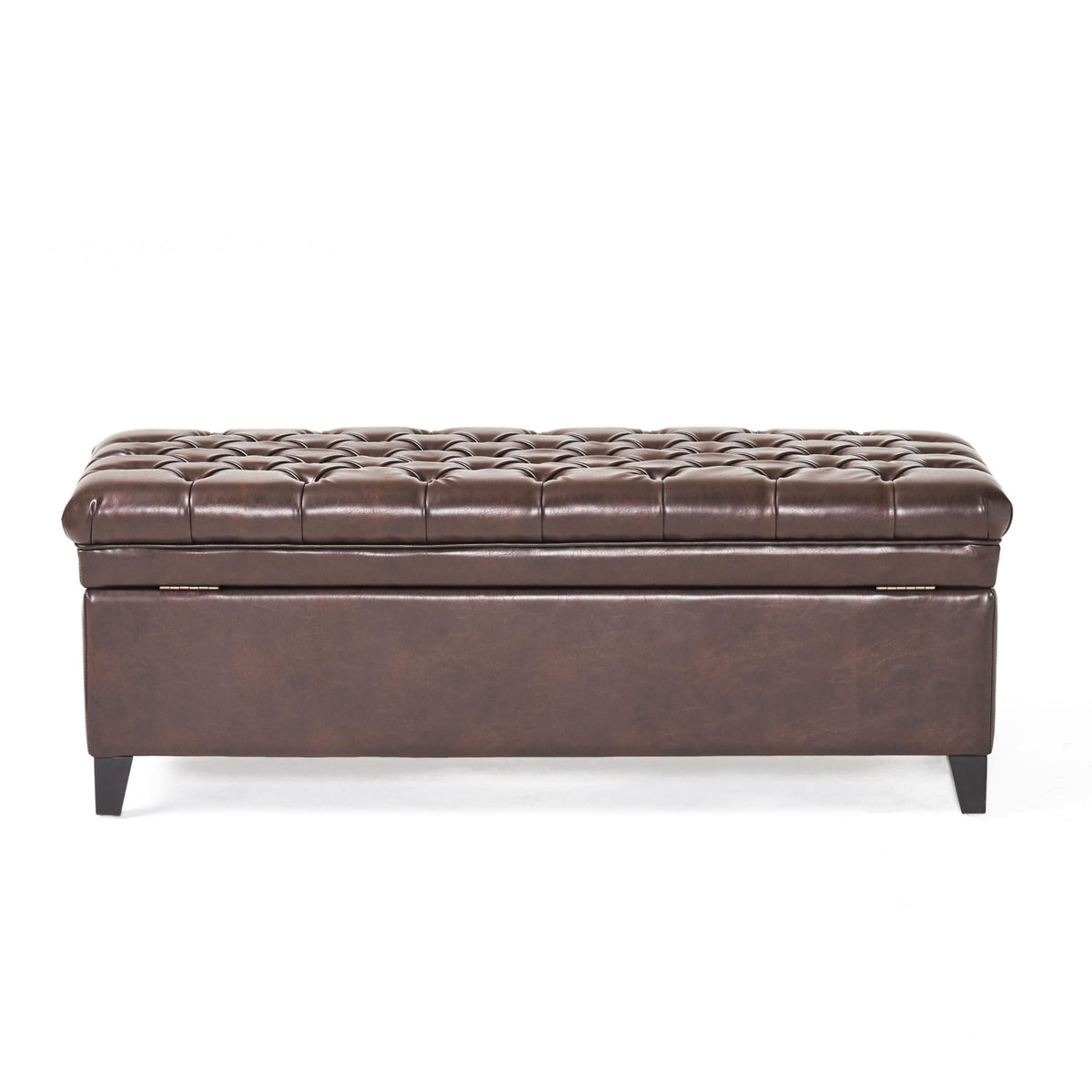 Juliana - Storage Ottoman With Birch Legs
