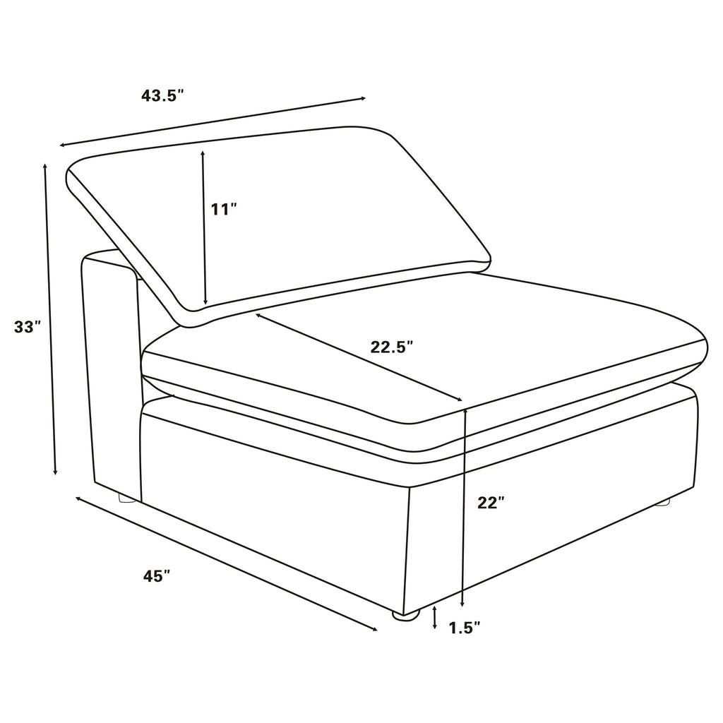 Segoura - 6 Piece Modular Sectional Sofa