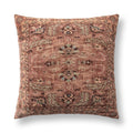 Medley - 22" x 22" Pillow - Multi / Olive Green