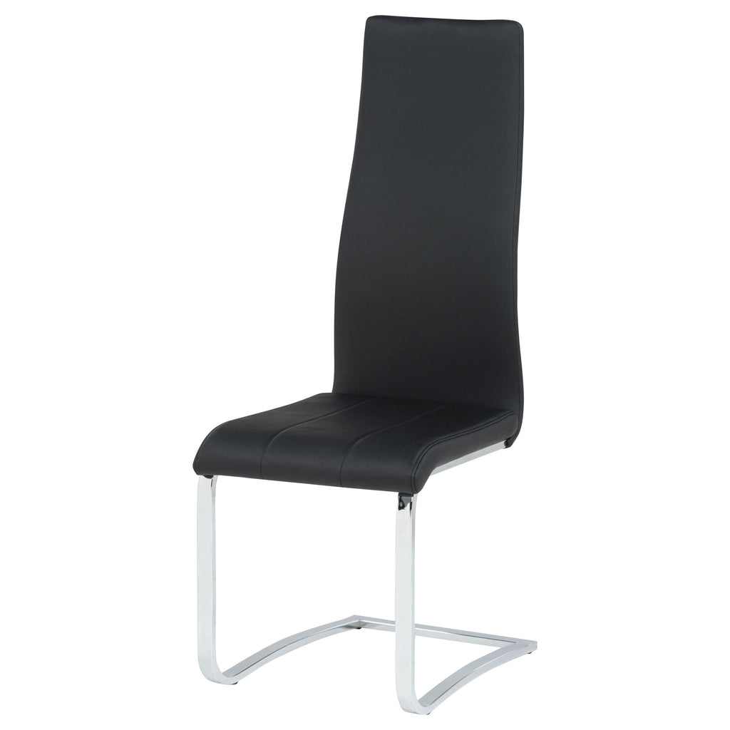 High Back Side Chairs Dining Chairs With Padded Upholstery (Set of 4)