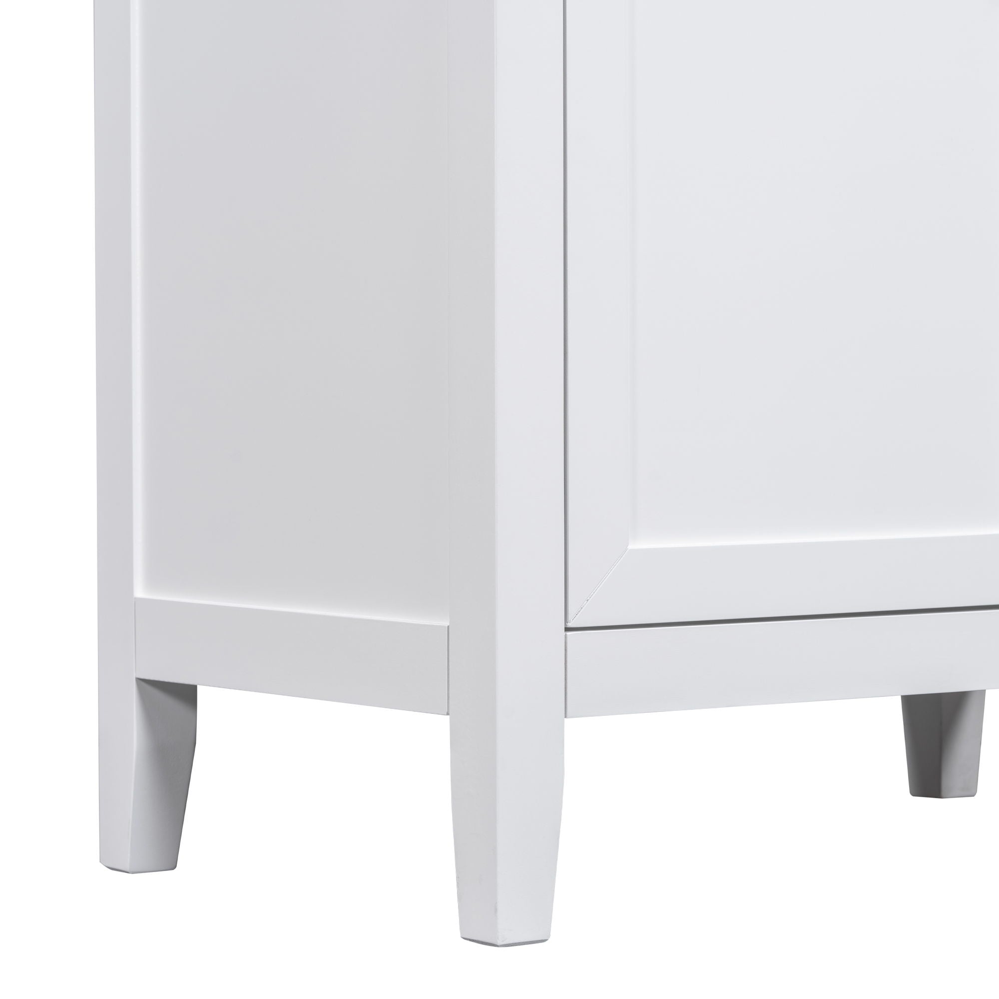 Modern Bathroom Vanity Base Only With Drawers, Freestanding Design