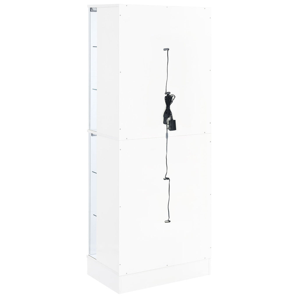 Gilbert - 4 Door LED Curio Display Cabinet