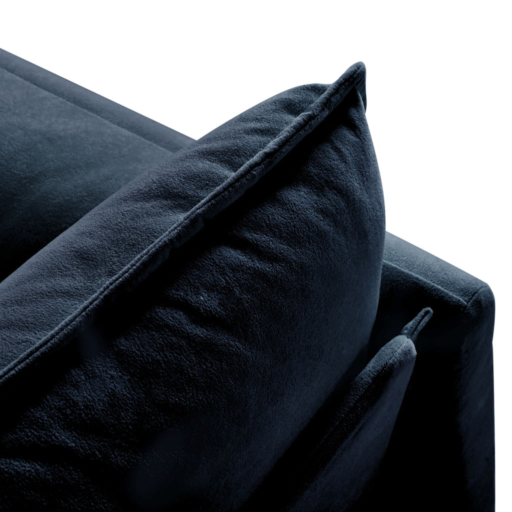 Modern Oversized Accent Chair, Comfy Single Sofa With Large Seat (Set of 2)