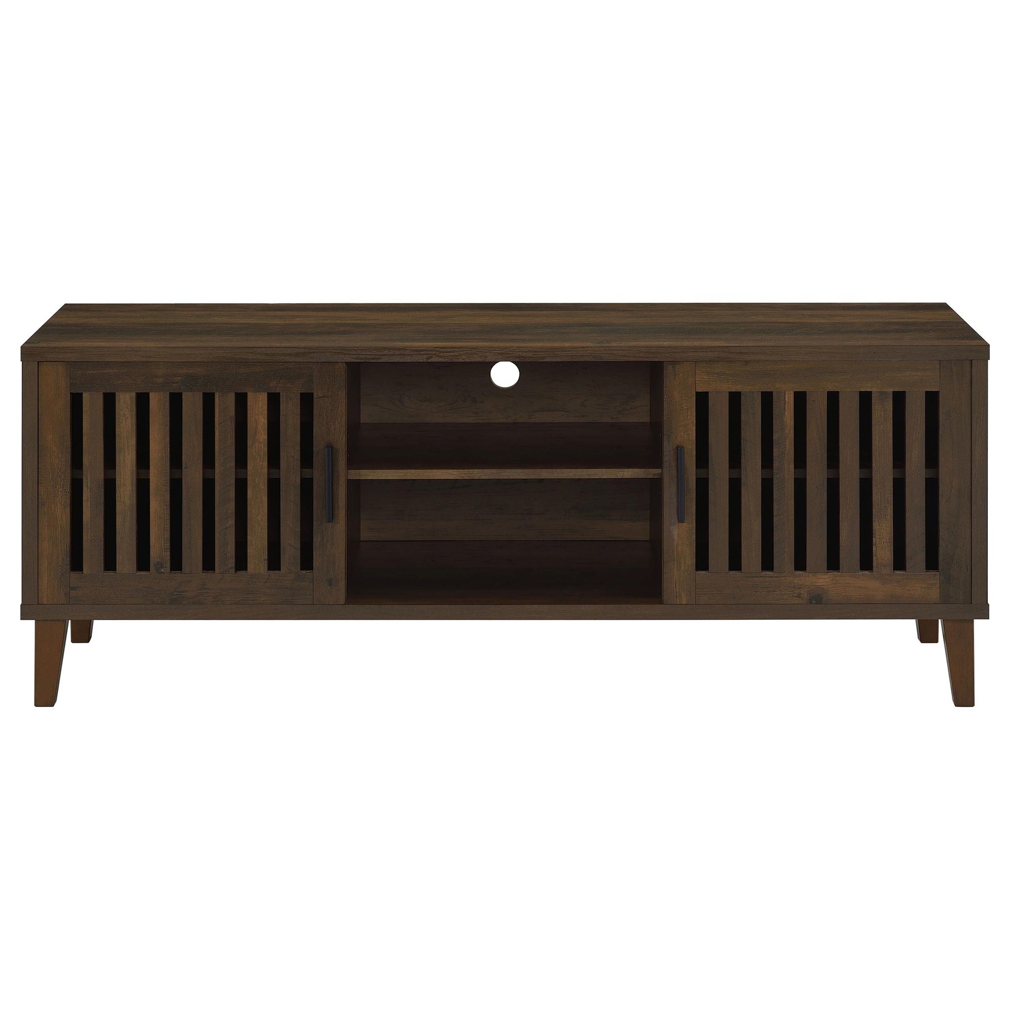 Jenine - 2 Door 60" TV Stand - Brown