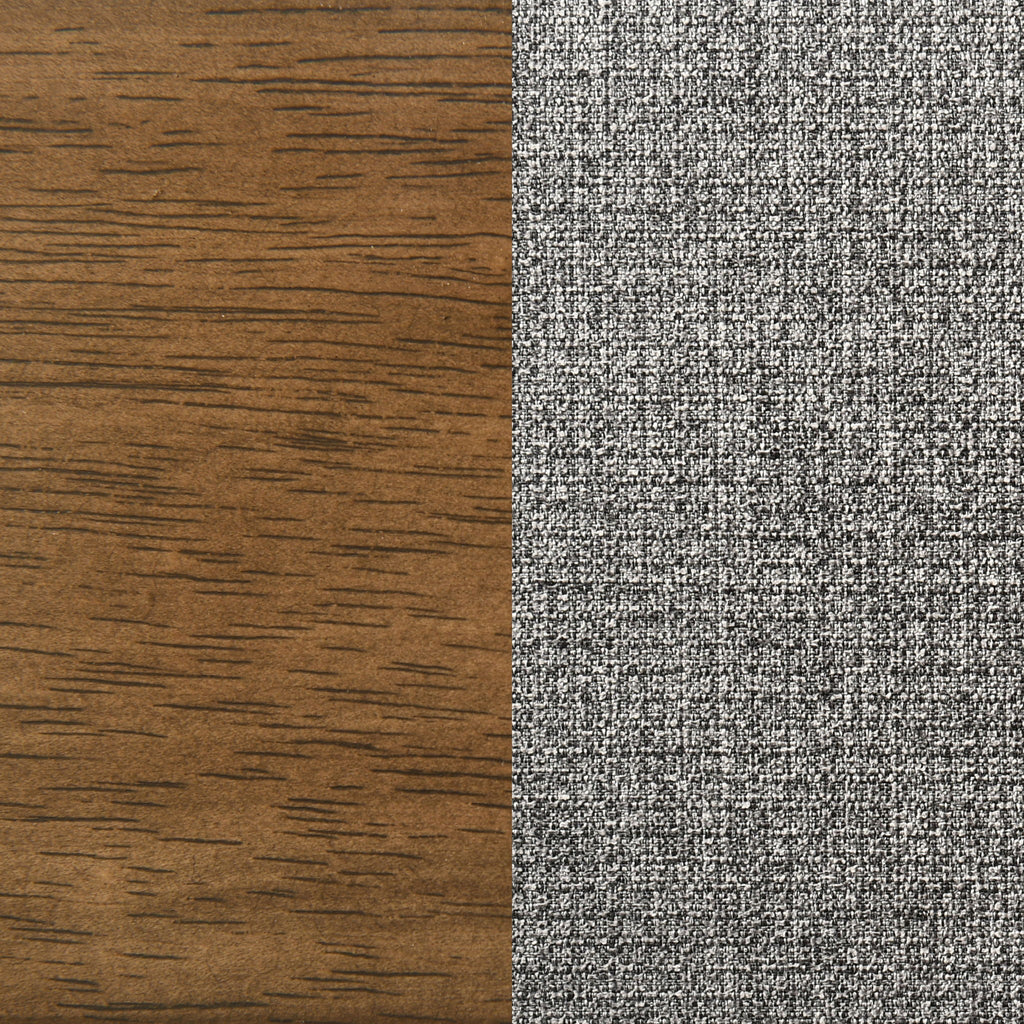 Hutchins - Dining Side Chair (Set of 2) - Gray / Brown
