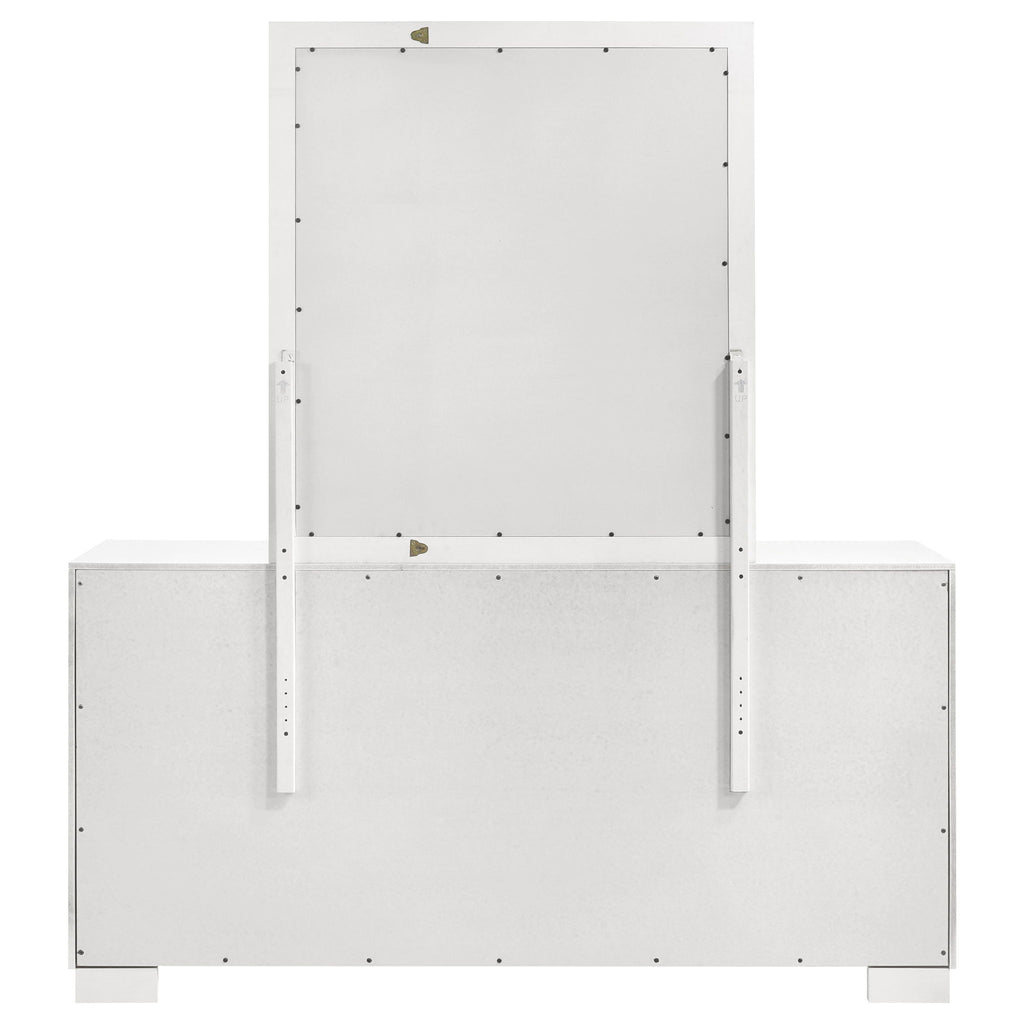 Polk - 6 Drawer Dresser With Mirror