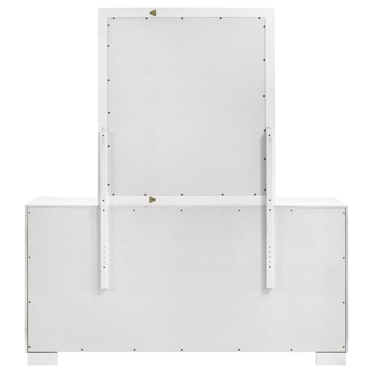 Polk - 6 Drawer Dresser With Mirror