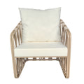 Chair With Cushion (Set of 2) - Beige