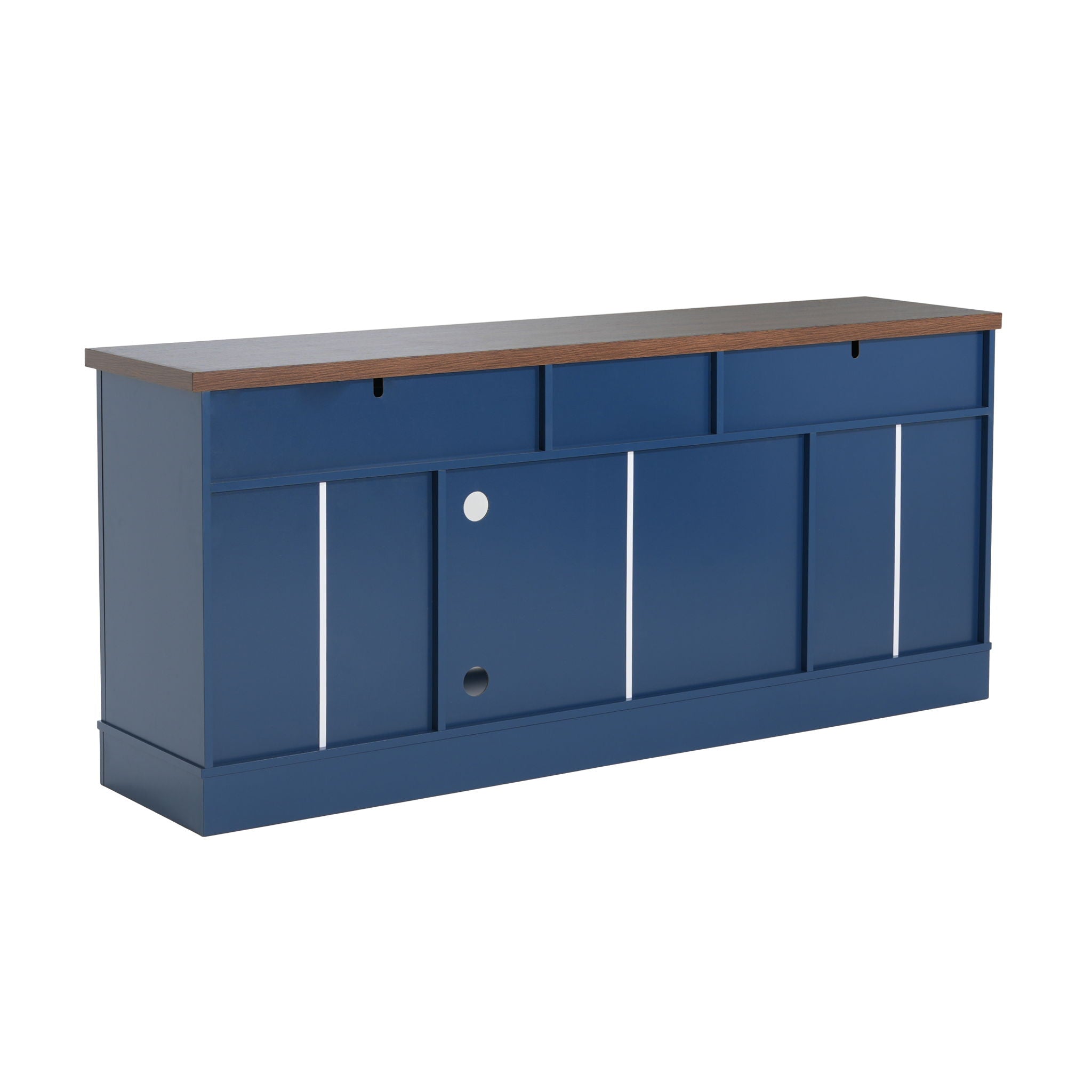 Modern TV Console & Adjustable Shelves