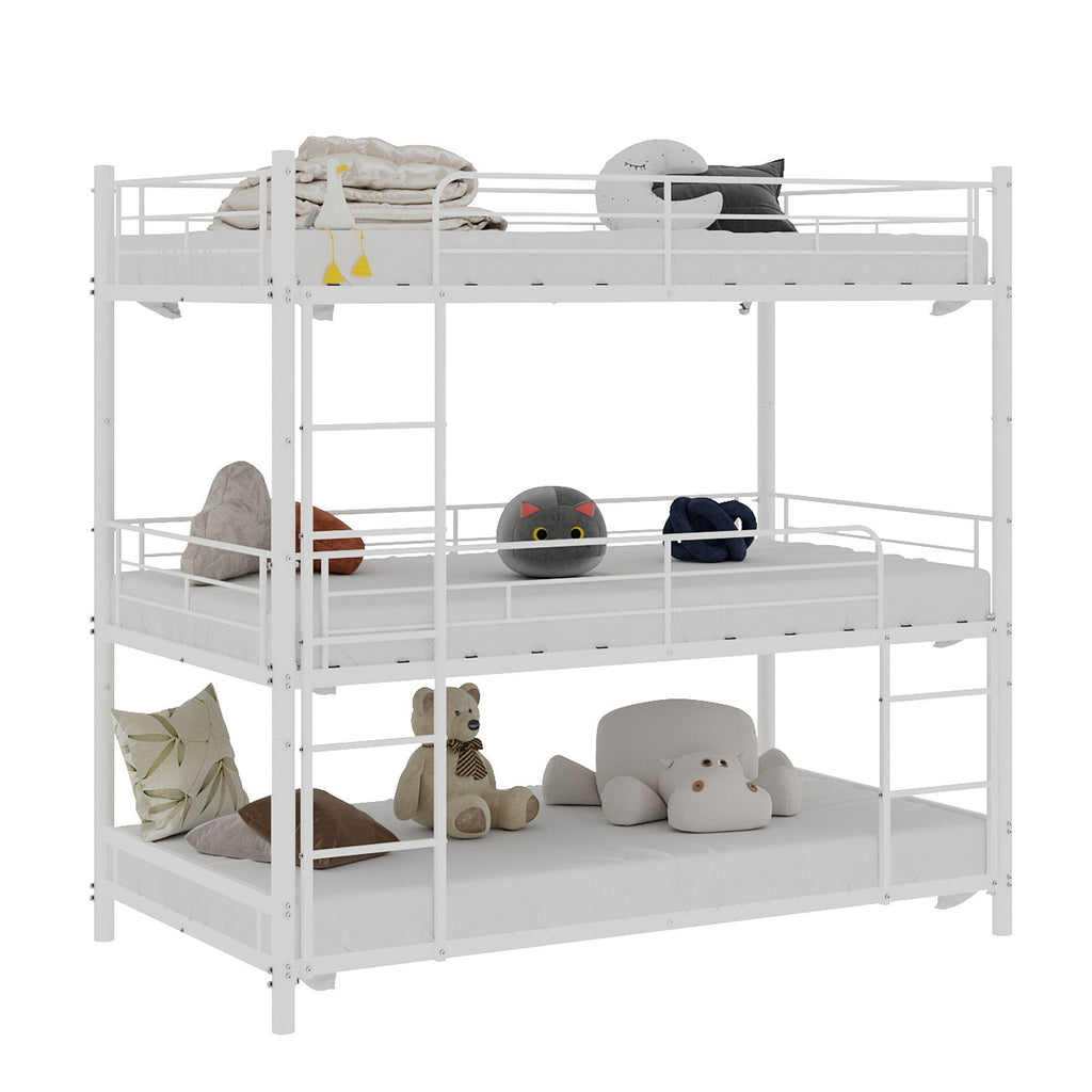 Triple Frame Bed With Built In Ladder