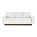 Modern 3 Seater Sofa, Living Room Couch