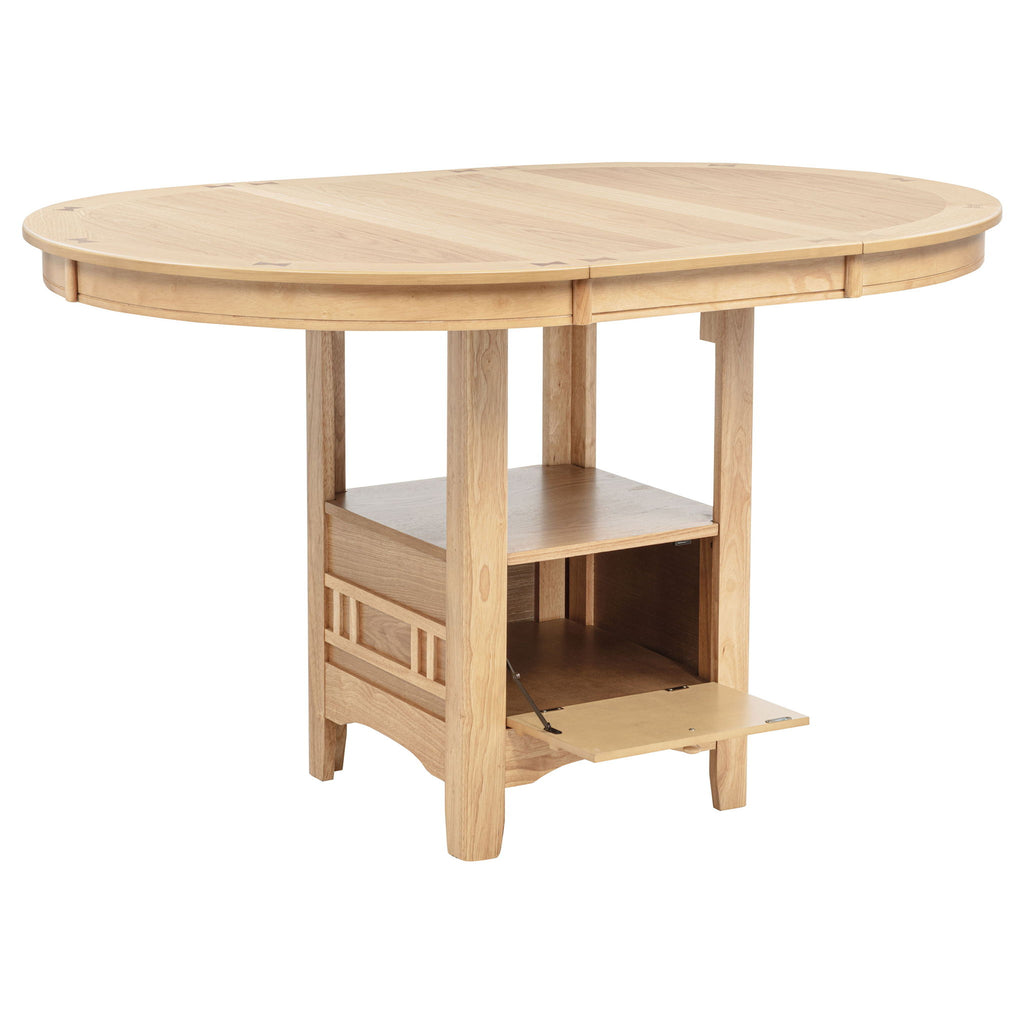 Davis - Counter Height Extension Dining Table - Light Oak