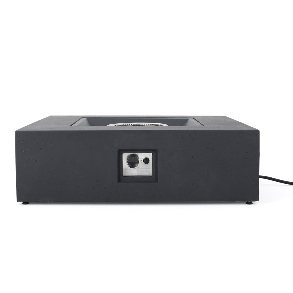 Modern 50, 000 Btu Square Fire Table With Propane Tank