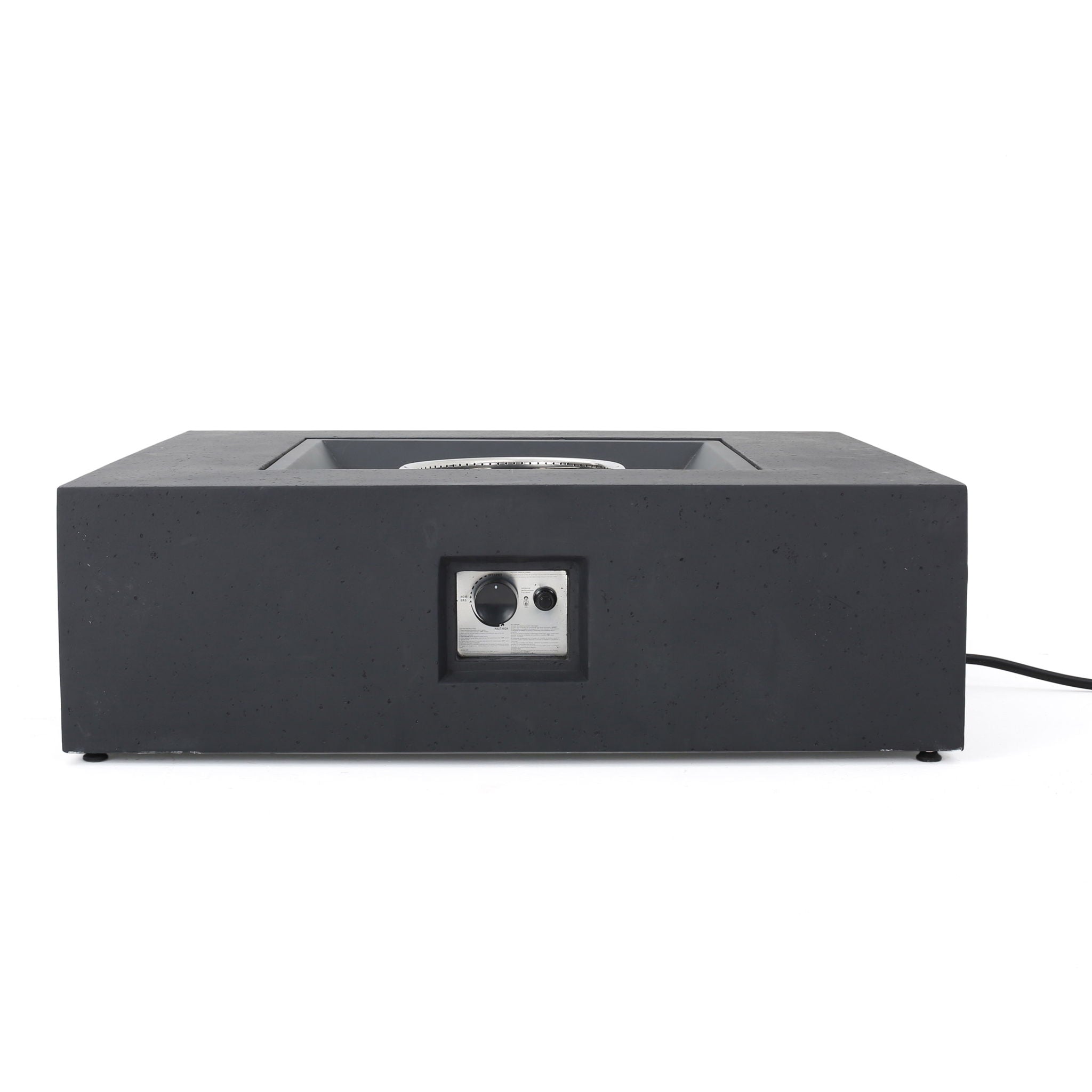 Modern 50, 000 Btu Square Fire Table With Propane Tank