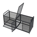 Chicken Cage, Poultry Breeding Coop - Black / Silver