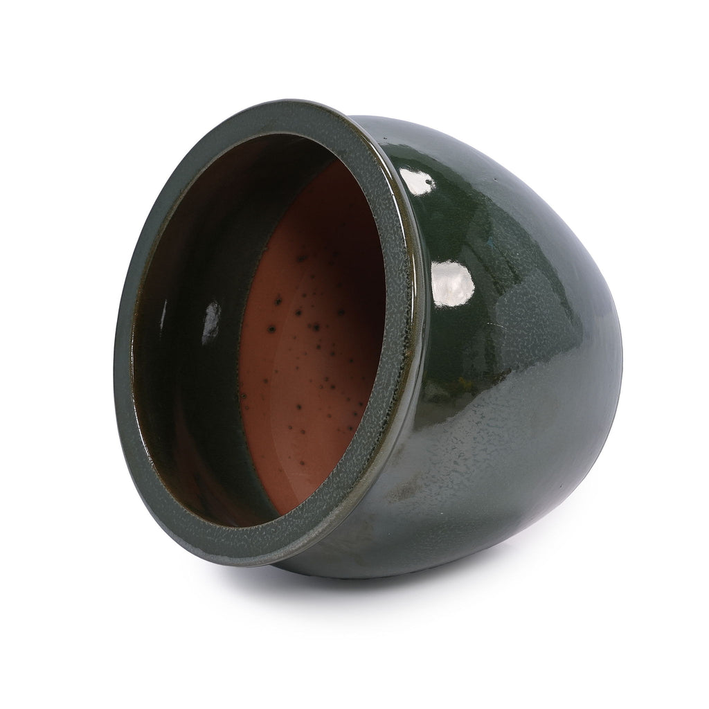 3 Pieces Ceramic Flowerpot, Planter For Patio, Garden Or Windowsills