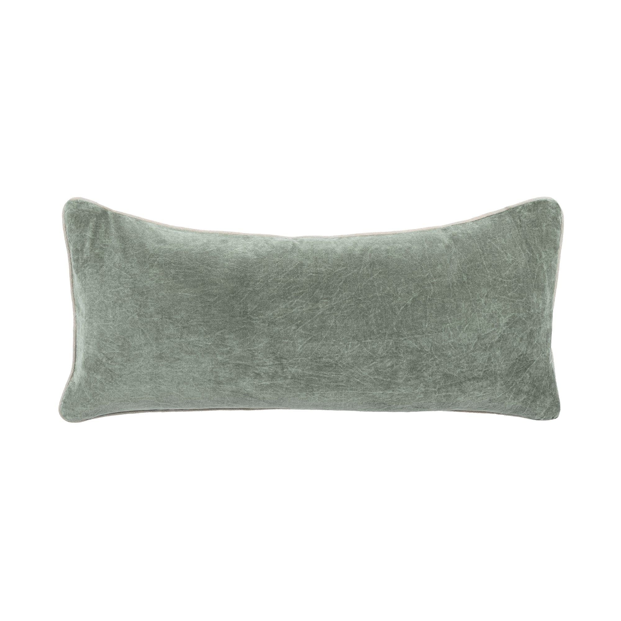 Heirloom Velvet - SLD Pillow - Bay Green