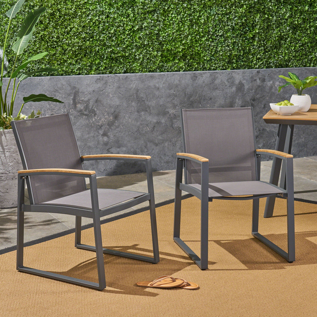 Avalos - 7 Piece Dining Set - Gray