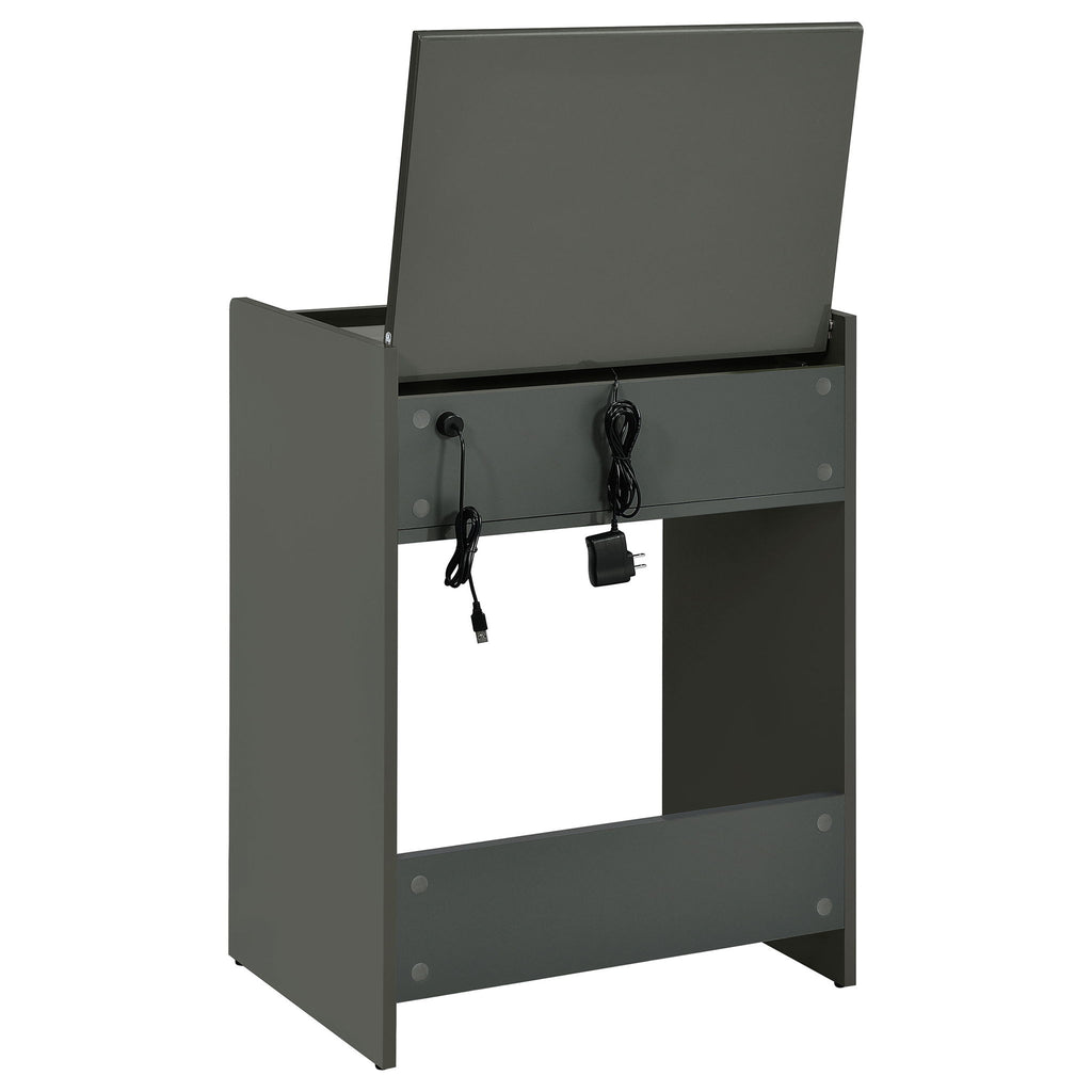 Ayuba - 3 Drawer Makeup Vanity Table With Mirror And Stool