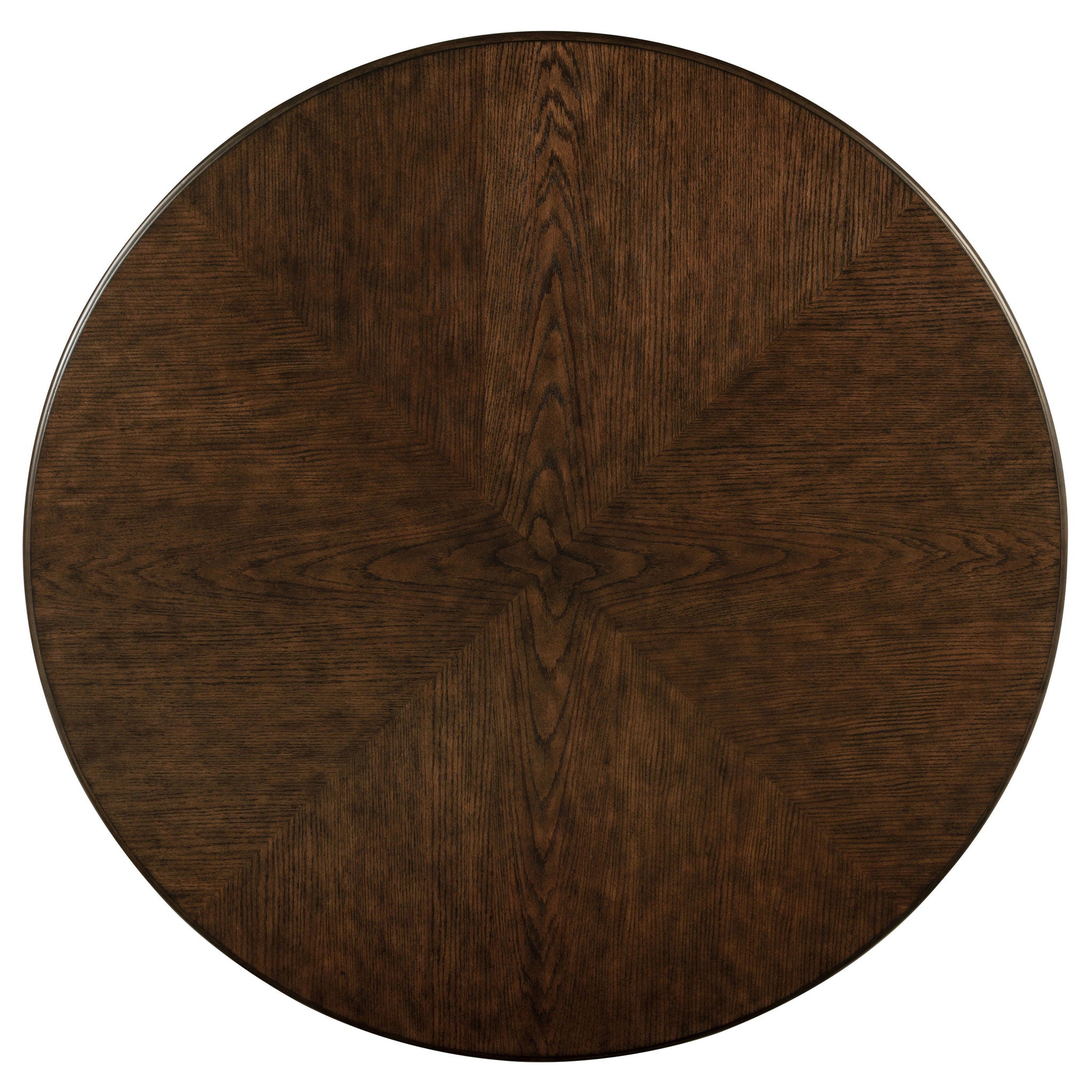 Claire - Round Pedestal Dining Table - Brown