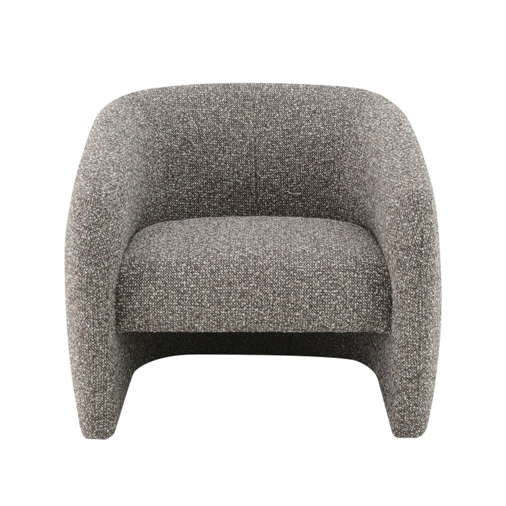 Livia - Accent Chair - Brown / Gray