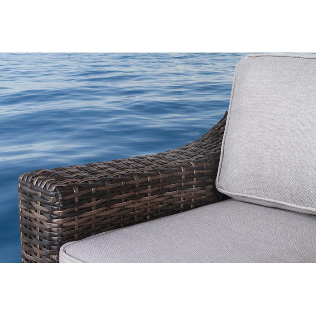 Stylish Sofa Seating Group With Cushions Perfect For Outdoor Gatherings