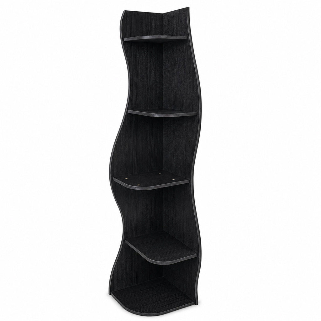 5 Tier S - Shaped Corner Shelf For Living Room