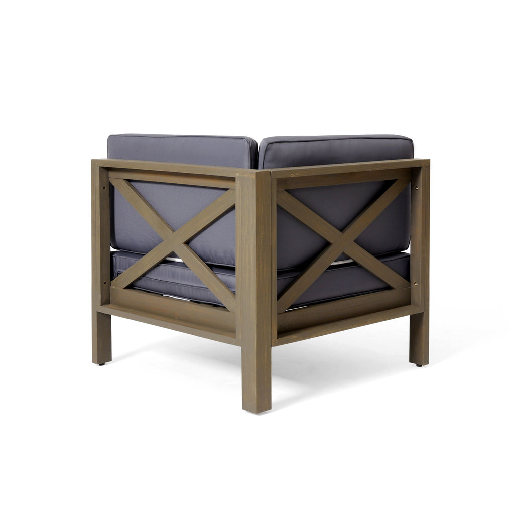 Brava - X Back Corner Chair