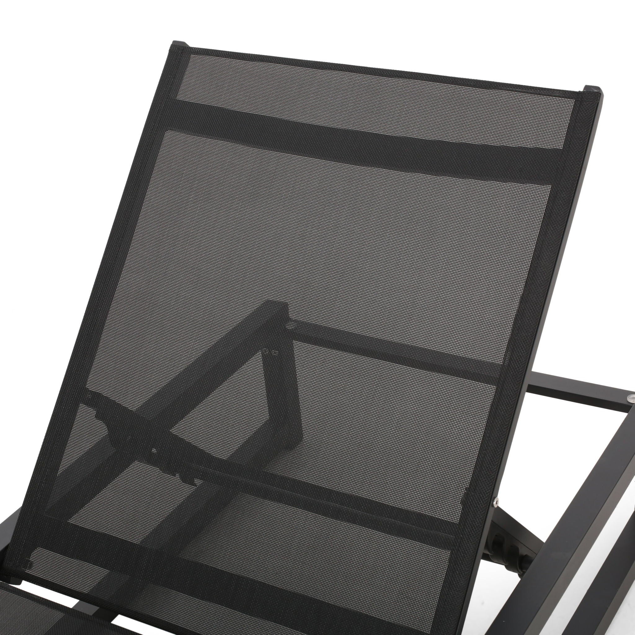 Venice - Classic Chaise Lounge With Adjustable Aluminum Frame