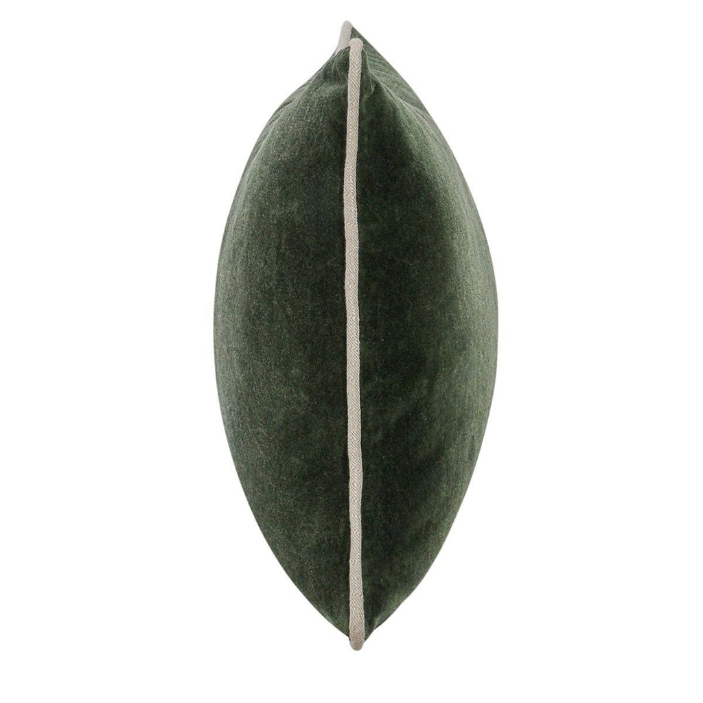 Heirloom Velvet - SLD Pillow - Forest Green