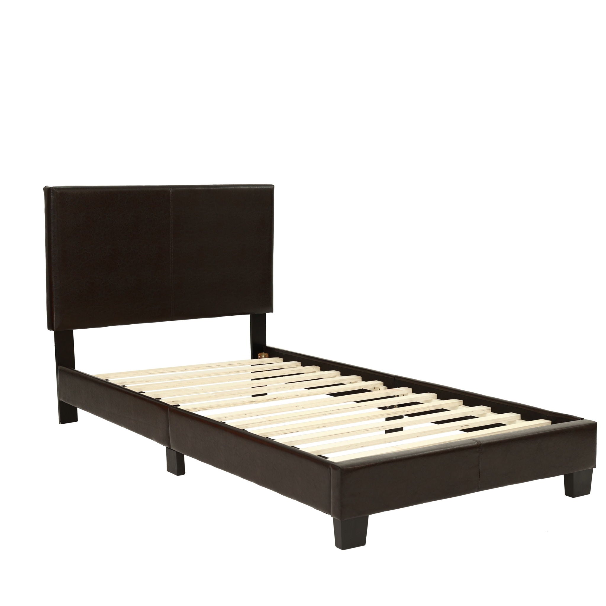 Upholstered Bed With Adjustable Headboard