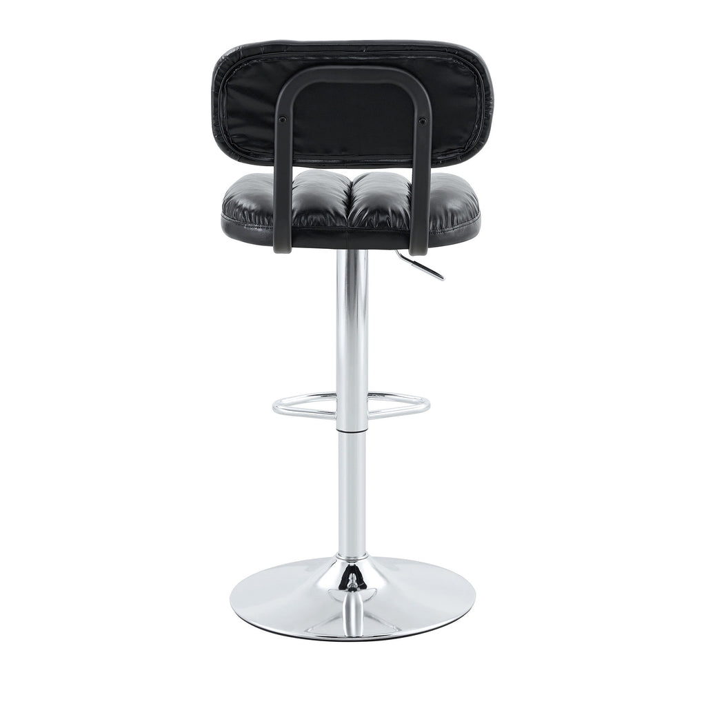 Adjustable Height Bar Stools With Footrest For Kitchen Island (Set of 2)